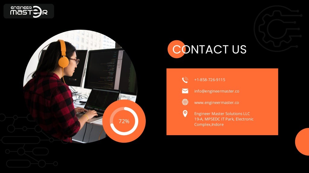 72%
+1-858-726-9115
www.engineermaster.co
Engineer Master Solutions LLC
19-A, MPSEDC IT Park, Electronic
Complex,Indore
info@engineermaster.co
CONTACT US
 