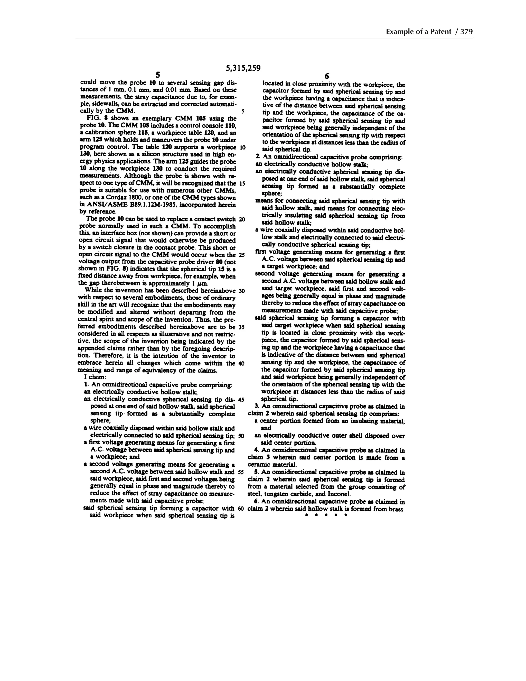 Example of a Patent / 379
 