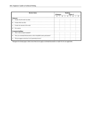 384 / Engineers’ Guide to Technical Writing
 