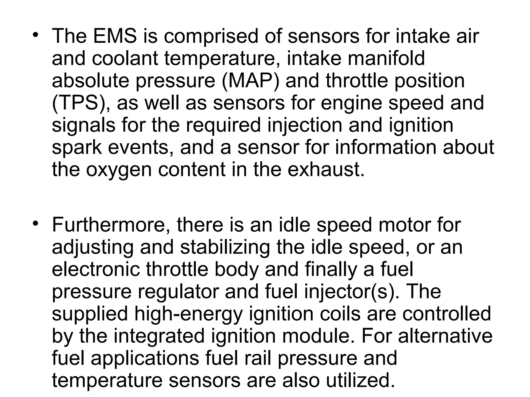 Engine management system | PPT
