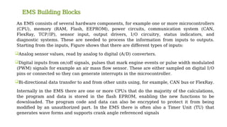 ENGINE MANAGMENT SYSTEM Engine control systems play an important role ...