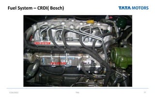 Fuel System – CRDI( Bosch)
7/26/2022 TML 77
 