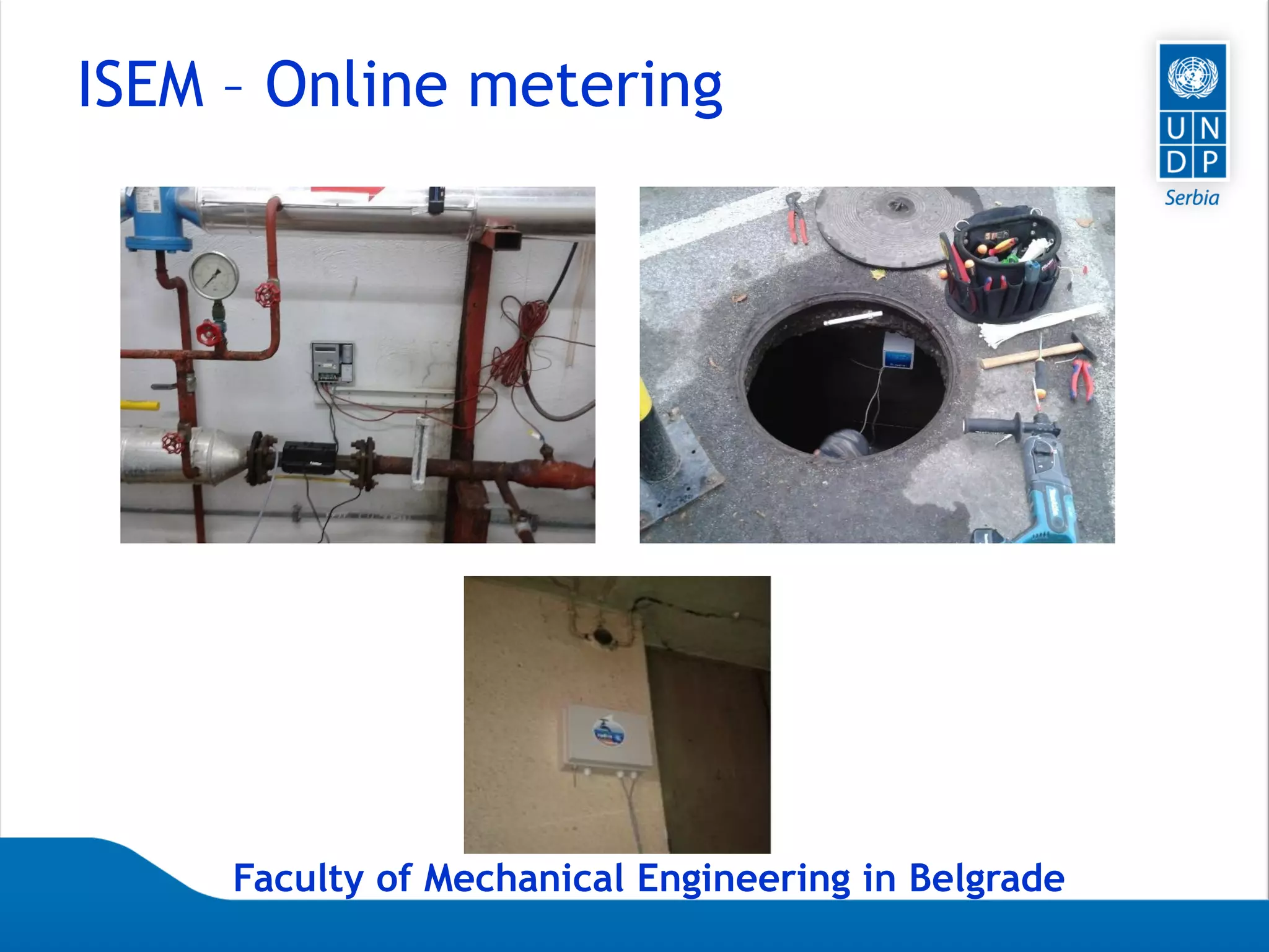 Page 17
ISEM – Online metering
Faculty of Mechanical Engineering in Belgrade
 