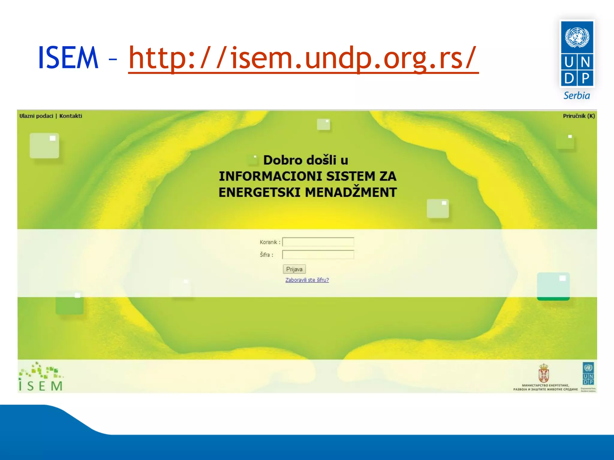 Page 27
ISEM – http://isem.undp.org.rs/
 
