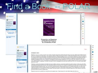 Find a Book -- POLAR
 