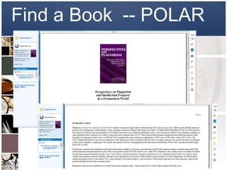 Find a Book -- POLAR
 