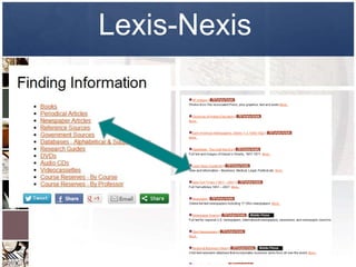 Lexis-Nexis
 