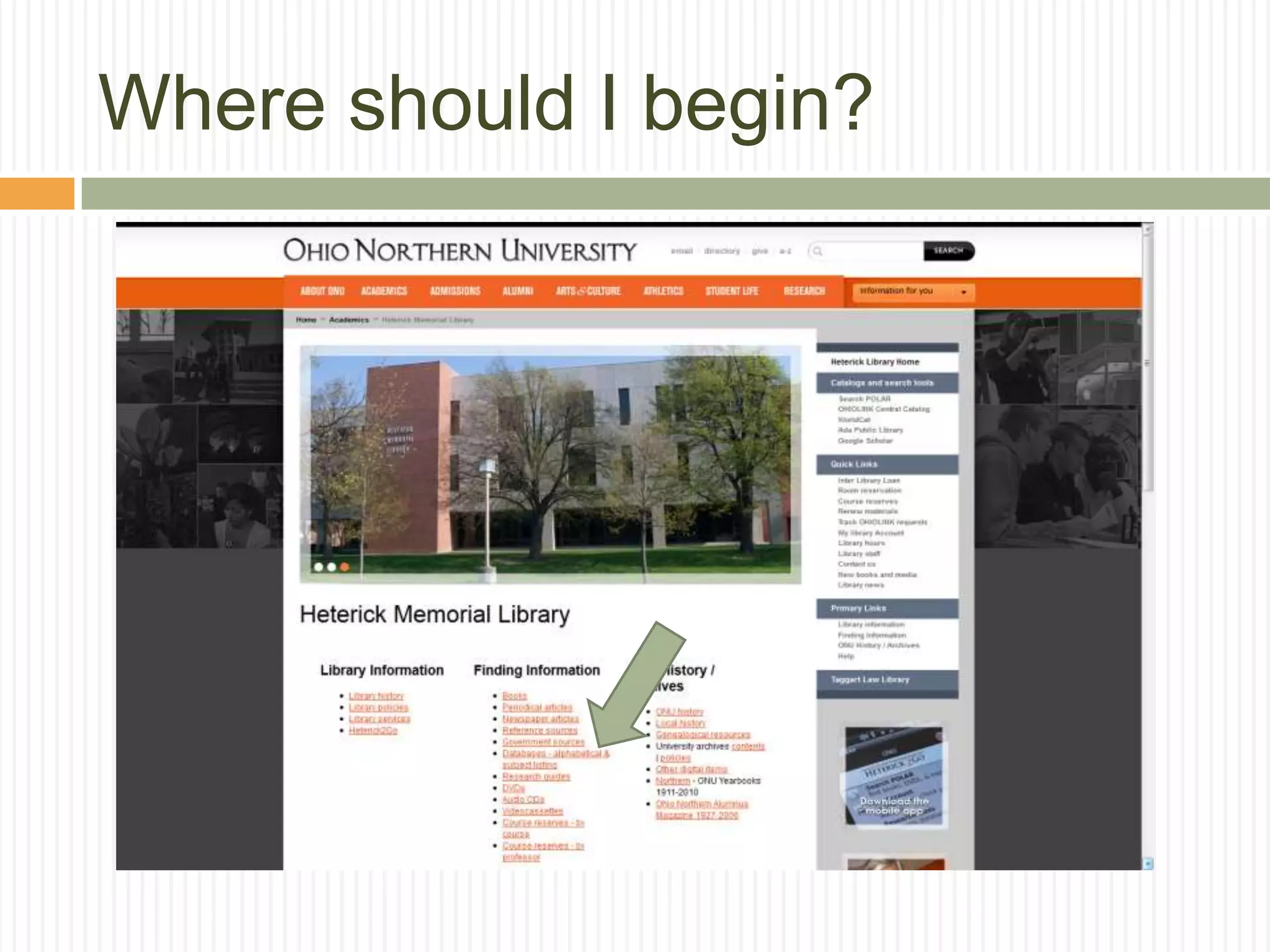 What we will accomplish today:How to do research