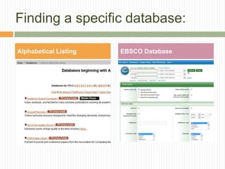 Work on finding the right search terms 