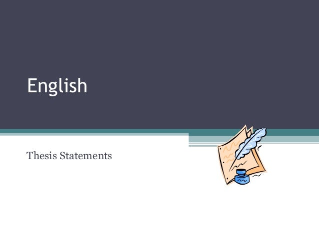 Dissertation english