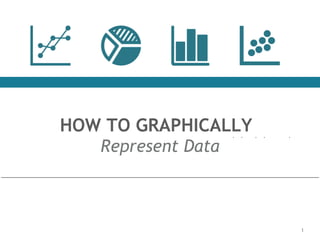 HOW TO GRAPHICALLY
Represent Data
1
 