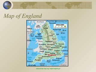 Map of England www.europe-map.org/ maps/england.gif 