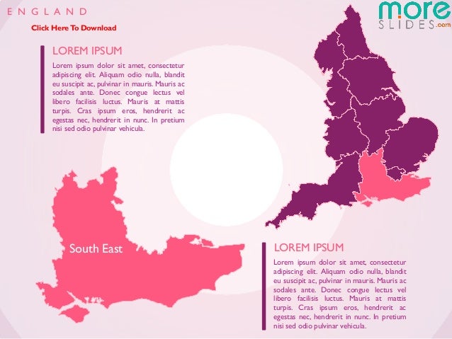 England Map | Moreslides.com