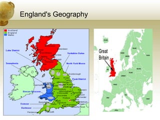England's Geography
 