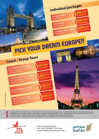 England & France special 