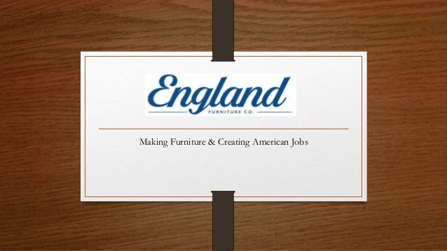 England Furniture American Company