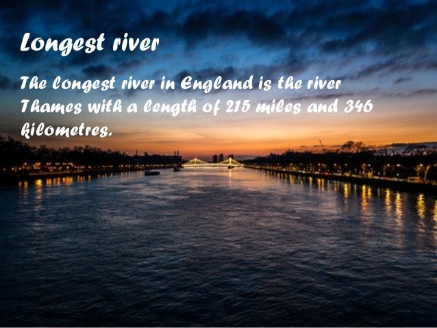 Which is the longest river in England?