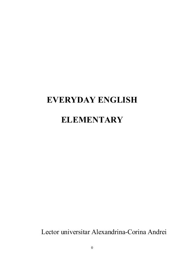 Engleza Incepatori