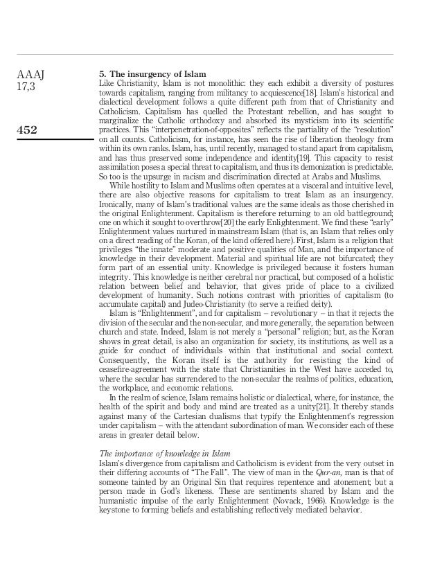 Englighment Islamic Accounting Tony Tinker