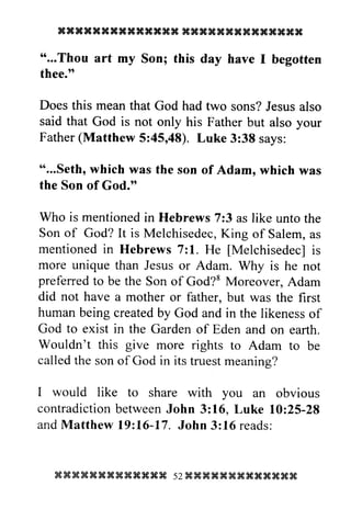 The Bible Led Me To Islam