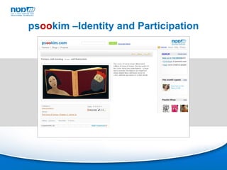 ps oo kim –Identity and Participation 