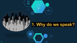 1. Why do we speak?
60
 