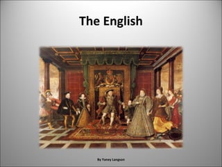 The English By Yaney Langson 