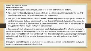English-106-Discourse Analysis Graduate School Study | PPTX