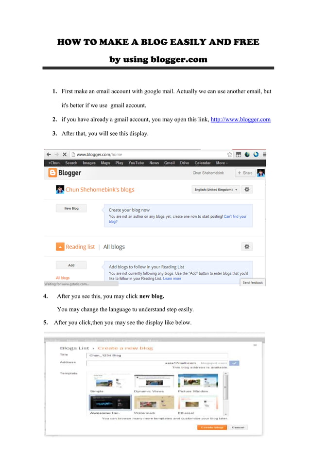 The Example Of Procedure Text | PDF