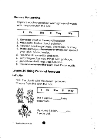 K TO 12 GRADE 2 LEARNING MATERIAL IN ENGLISH | PDF