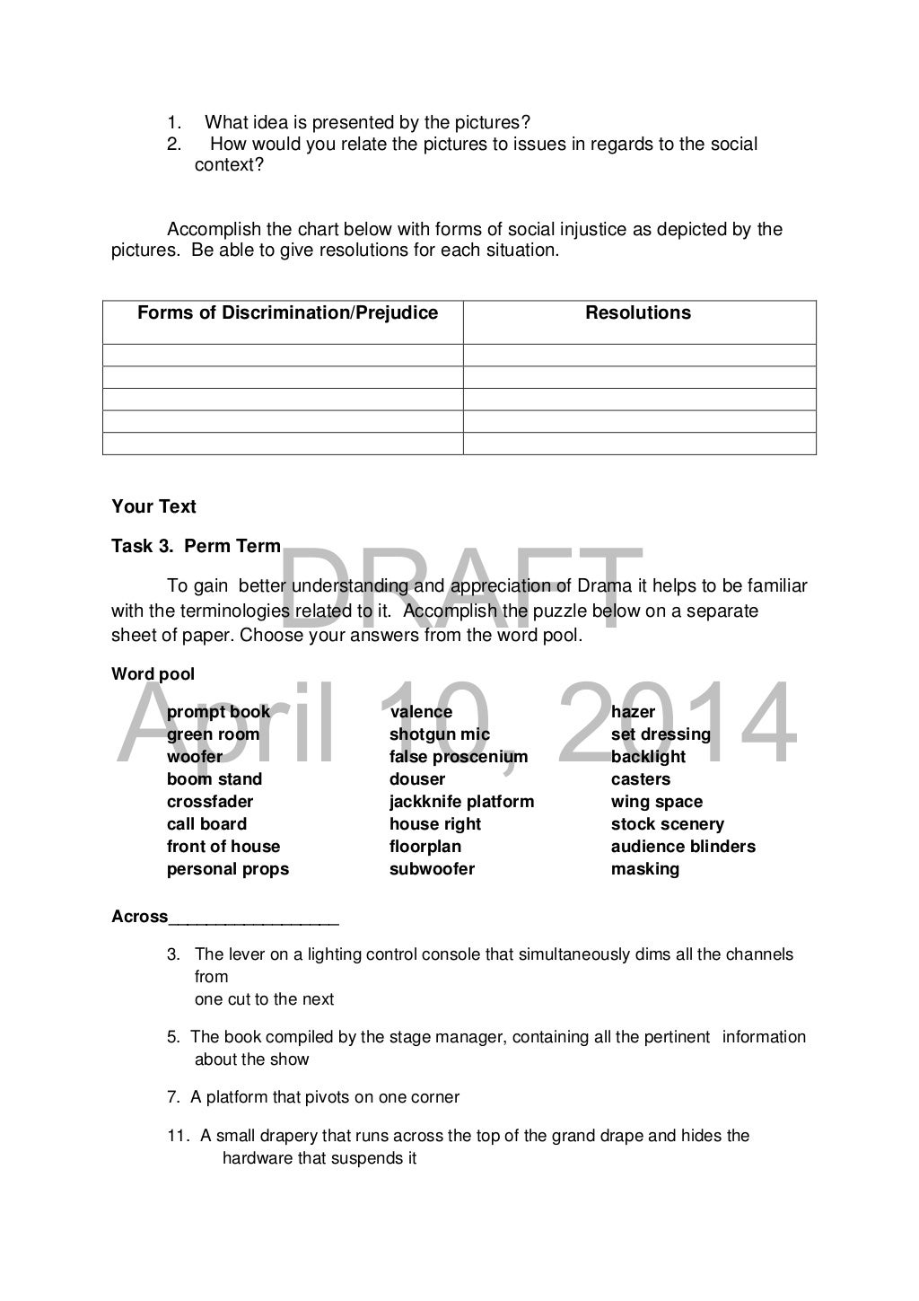 Grade 9 English Module