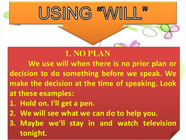 INTENTIONs EXPRESSION