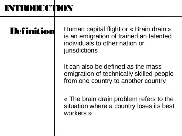 Brain drain essay