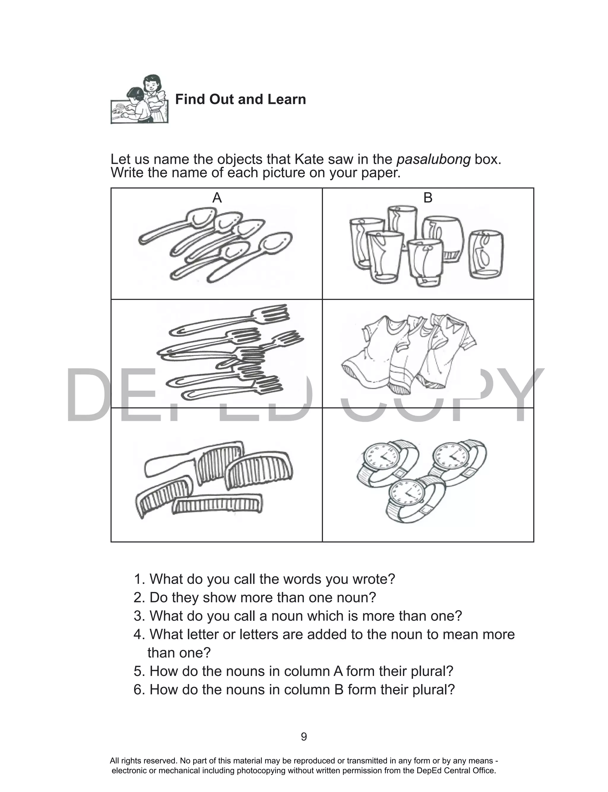 K TO 12 GRADE 4 LEARNER'S MATERIAL IN ENGLISH (Q1-Q4) | PDF