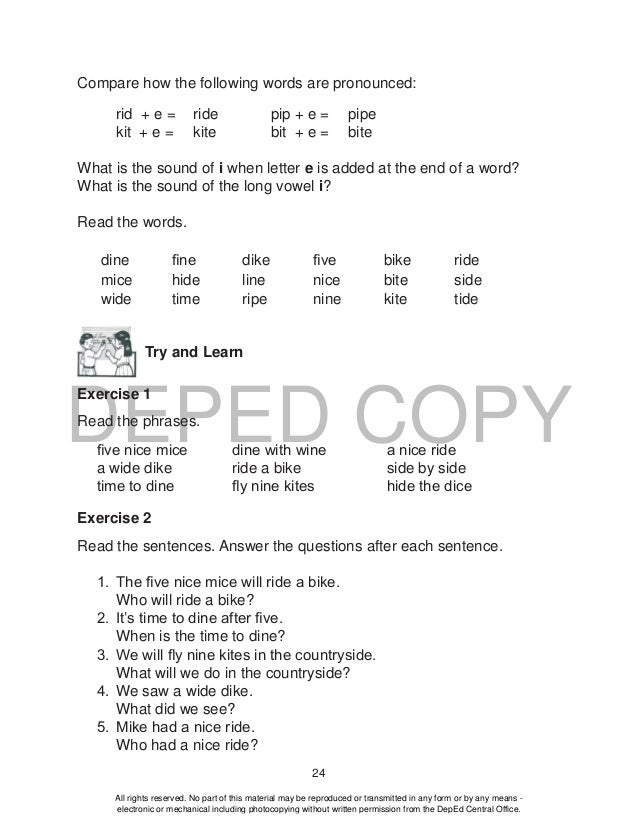 K TO 12 GRADE 4 LEARNER’S MATERIAL IN ENGLISH (Q1Q4)