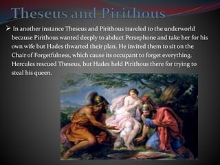 Percephony Rescued Hades | PPTX