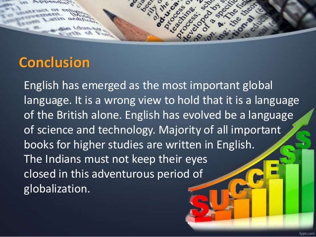 presentation on importance of english language