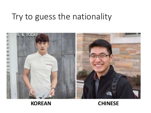 Difference between Chinese and Korean