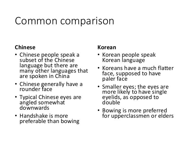 Do You Know? Differences Between The Chinese, Japanese And Korean ...