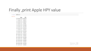 Python Finance | PDF
