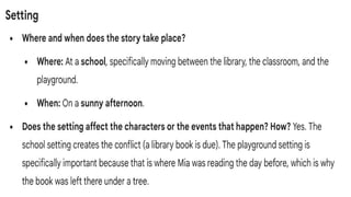 ENGLISH 4 QUARTER 4 WEEK 1: PARTS OF A STORY | PPTX