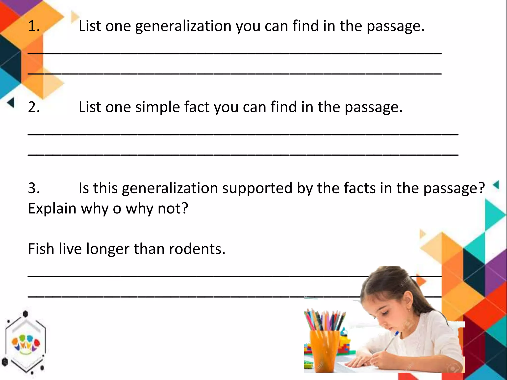English 5-q2-week-7-make-generalizations-by-sir-rei-marasigan | PPSX