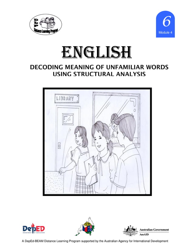 English 6dlp4decodingmeaningofunfamiliarwordsusingstructur PDF