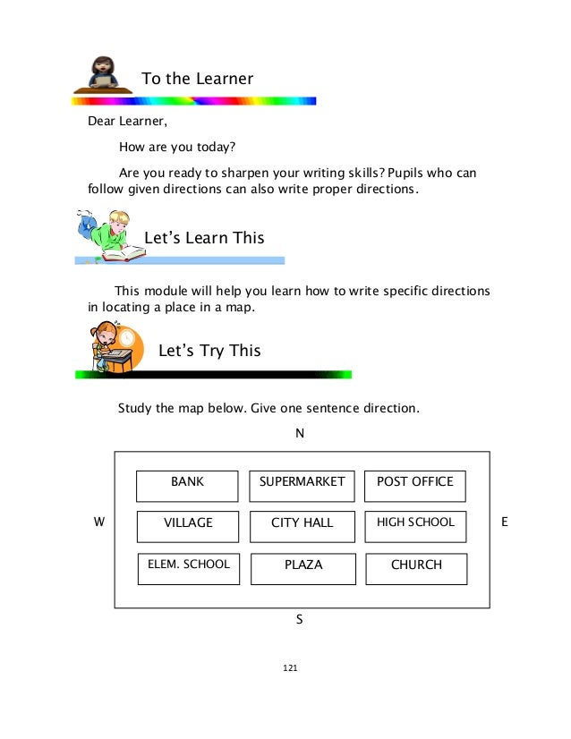 English 6dlp61writingdirections