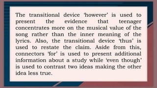 Transitional Device However English-8-Q4-Lesson-1.pptxjwuegwoowkwkwk | PPTX