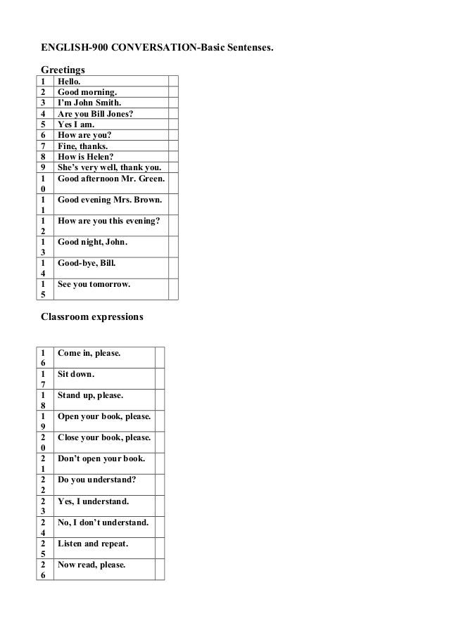 Basic english conversations pdf free download