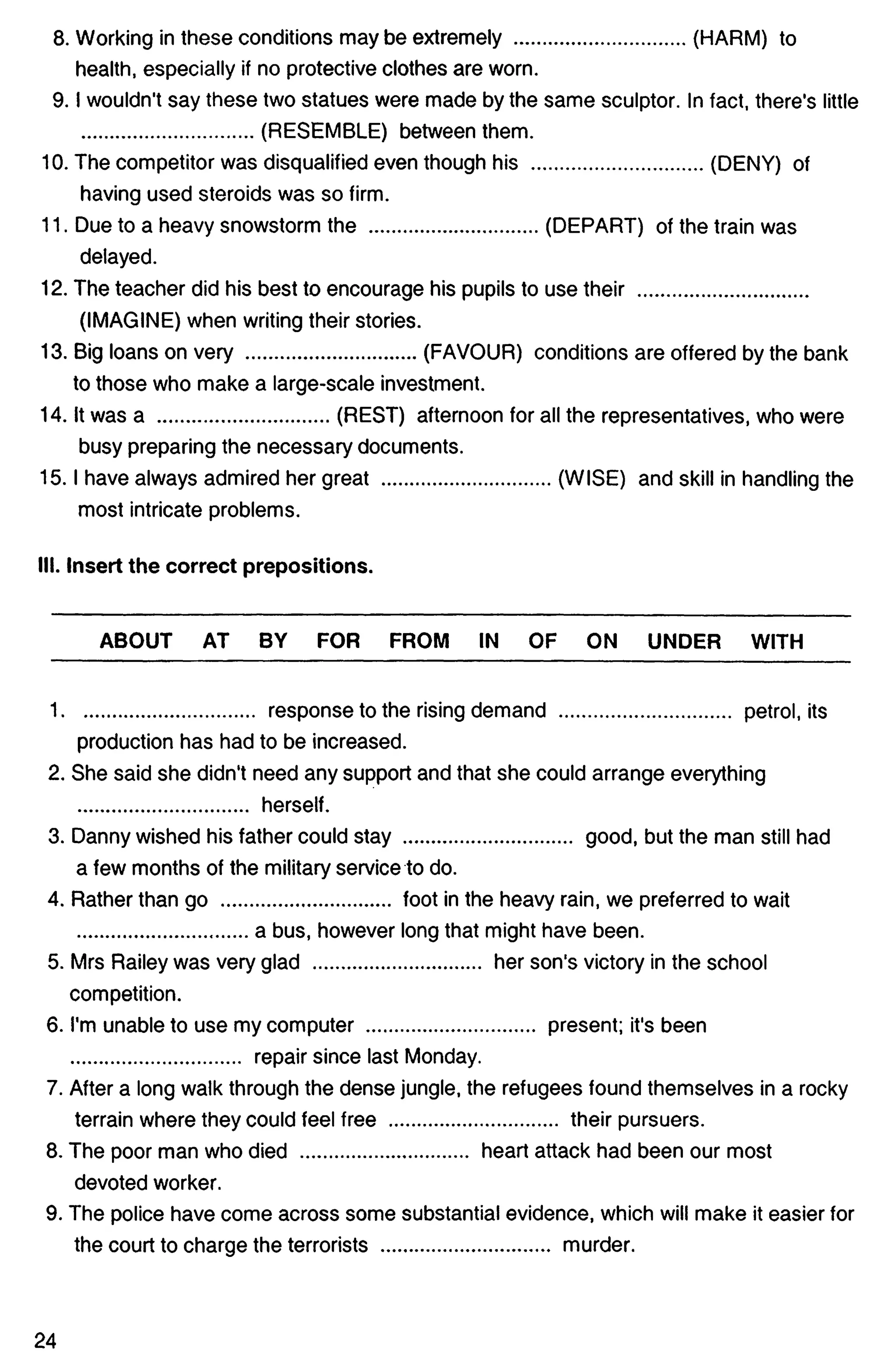 English advanced vocabulary and structure practice PDF