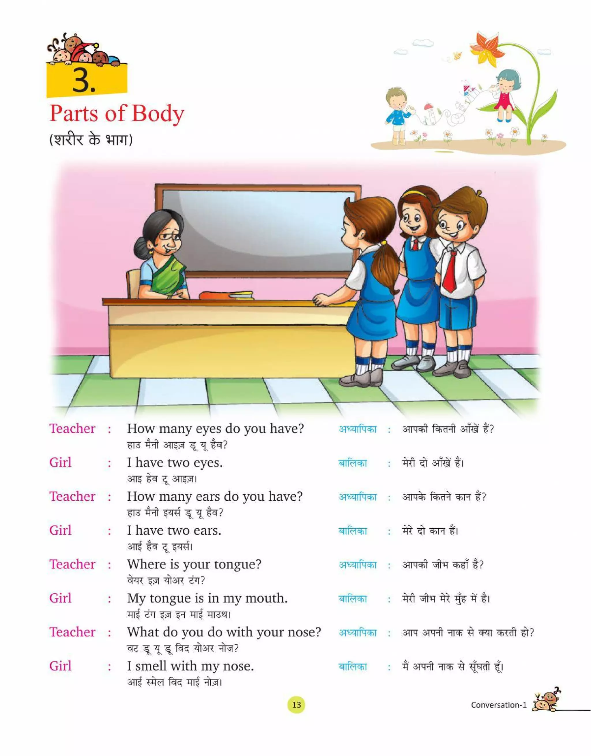 English conversation-1 CLASS - FIRST