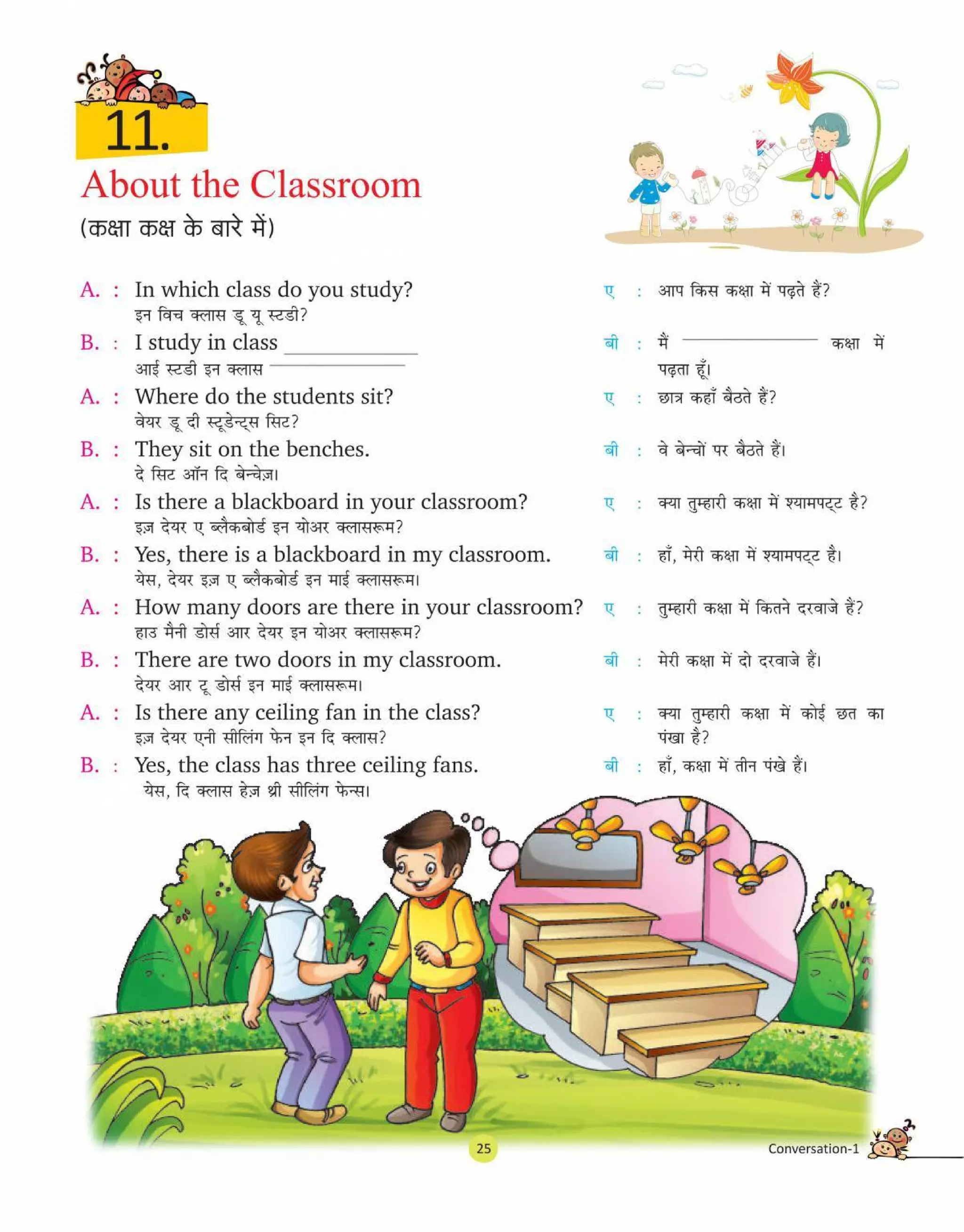 English conversation-1 CLASS - FIRST