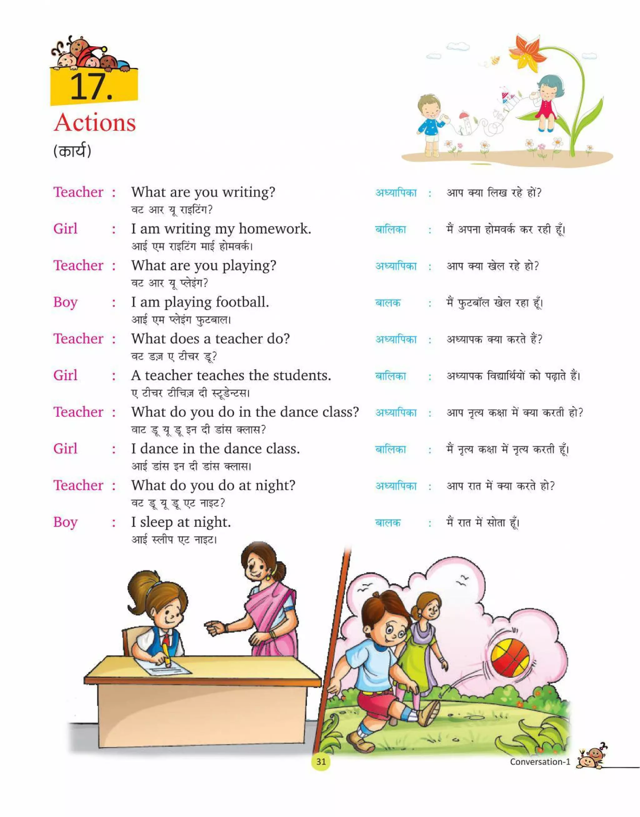 English conversation-1 CLASS - FIRST